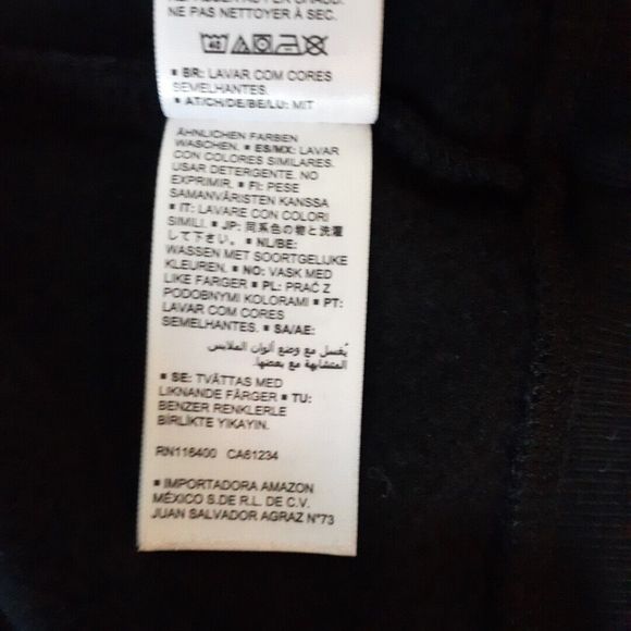 Marvel Black Panther Amazon Essentials Full Zip Up Hoodie Black NWT Adult XSmall - Picture 10 of 15